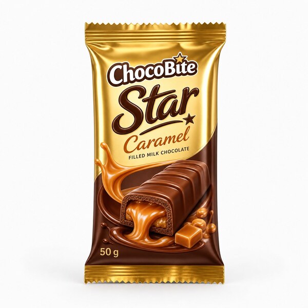 5 Star Caramel Chocolate Bar
