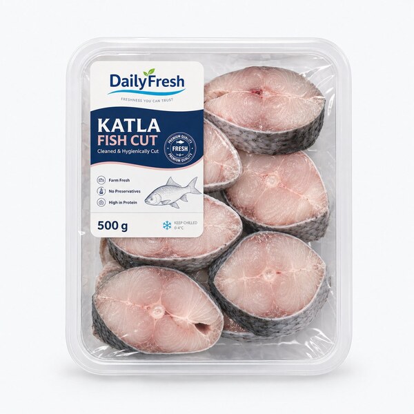 Fresh Catch Katla Fish Cut