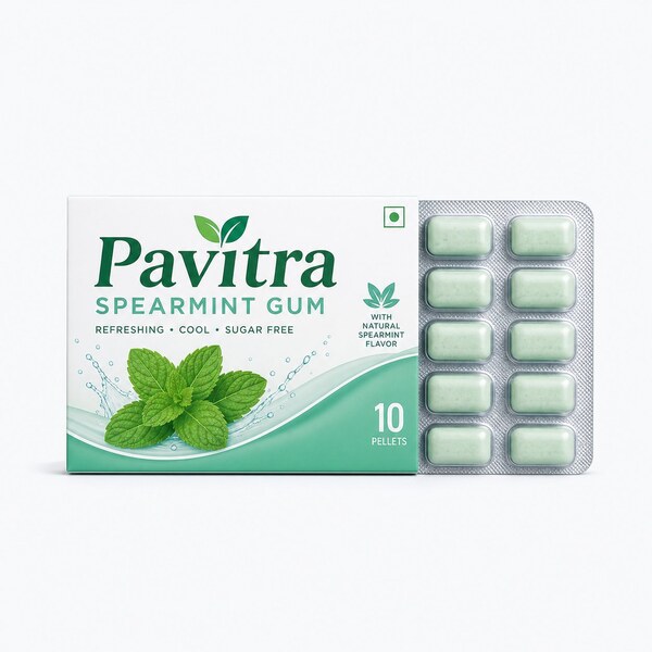 Center Fresh Spearmint Chewing Gum