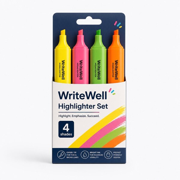 Camlin Highlighter Set